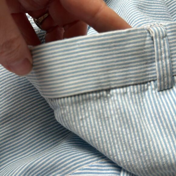PETER MILLAR | Pinstripe Cotton Blend Stripe Short | 42 - Picture 4 of 9
